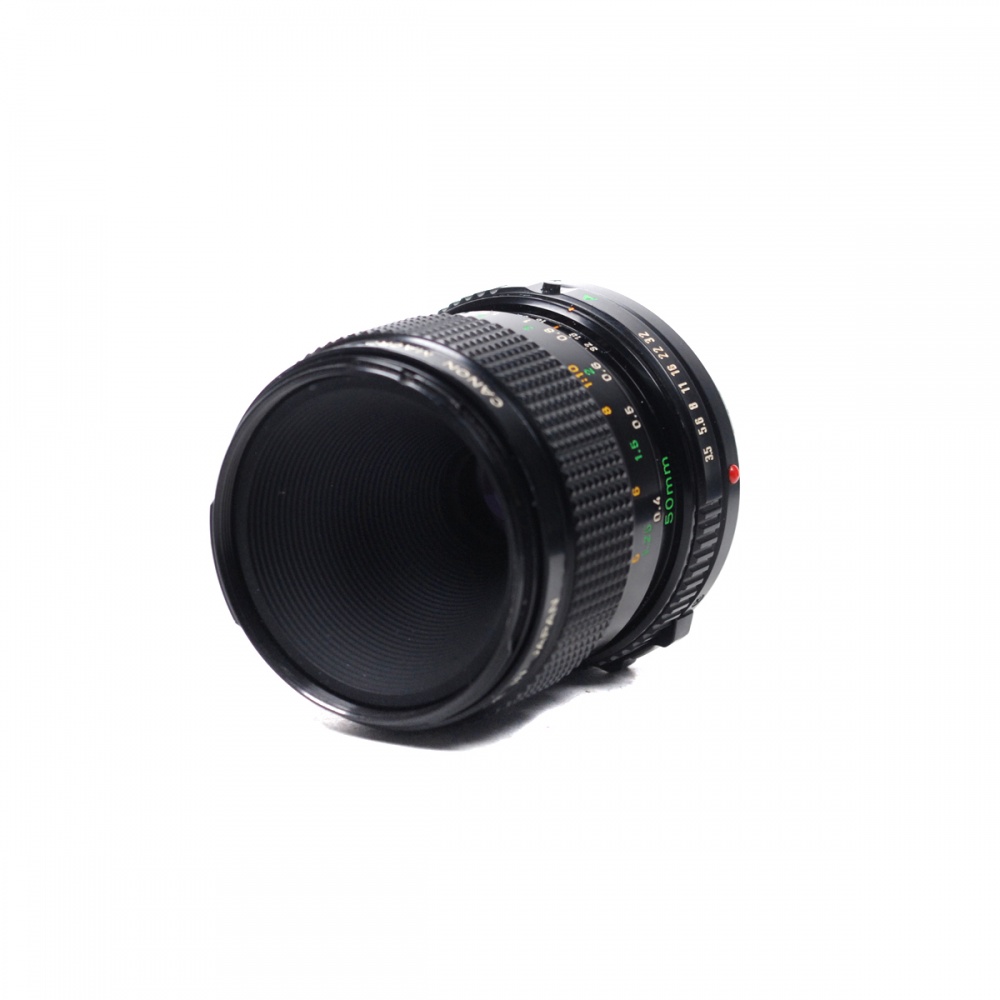 Used Canon Macro FD 50mm f3.5 Lens + FD 25-U Extension Tube